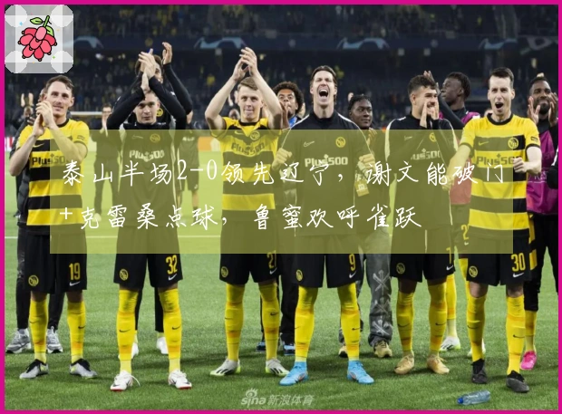 泰山半场2-0领先辽宁，谢文能破门+克雷桑点球，鲁蜜欢呼雀跃